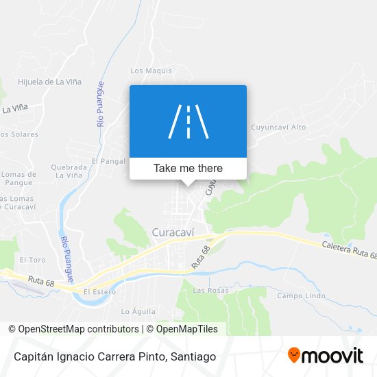 Mapa de Capitán Ignacio Carrera Pinto