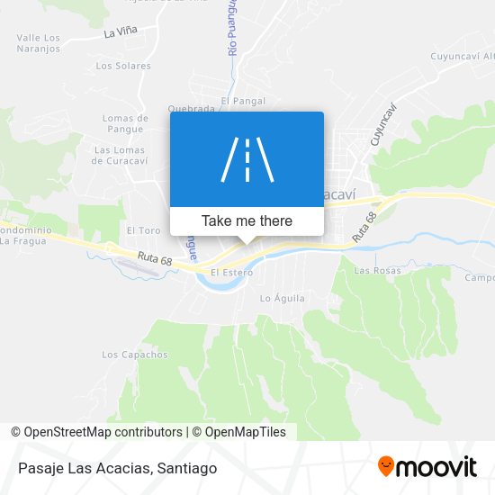 Mapa de Pasaje Las Acacias
