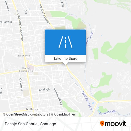 Mapa de Pasaje San Gabriel