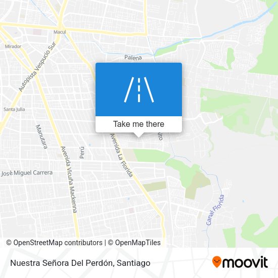 Nuestra Señora Del Perdón map