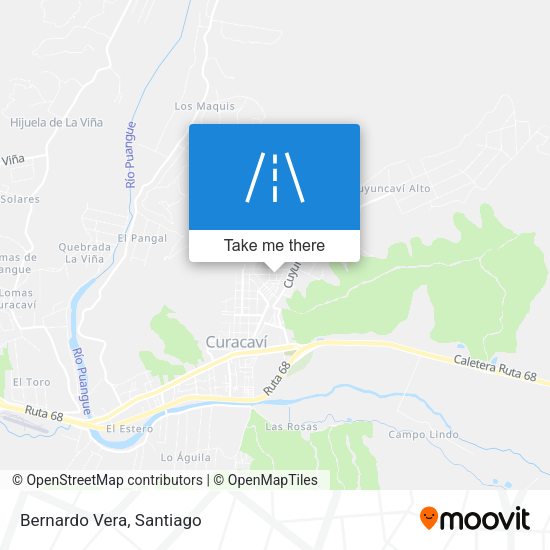 Mapa de Bernardo Vera