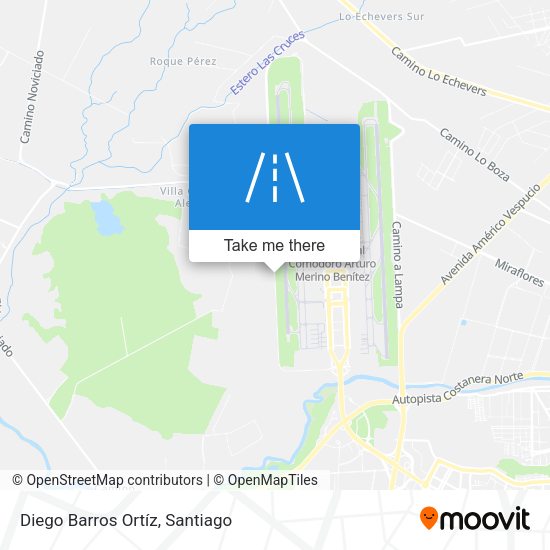 Mapa de Diego Barros Ortíz