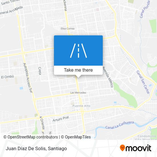 Mapa de Juan Díaz De Solis