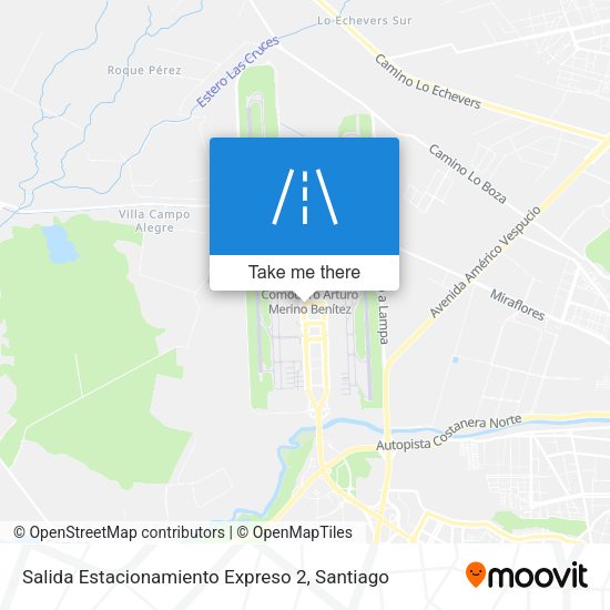 Mapa de Salida Estacionamiento Expreso 2