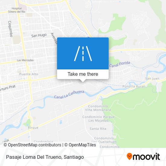 Mapa de Pasaje Loma Del Trueno