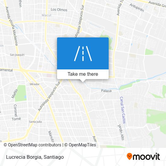 Mapa de Lucrecia Borgia