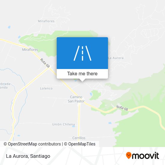 Mapa de La Aurora