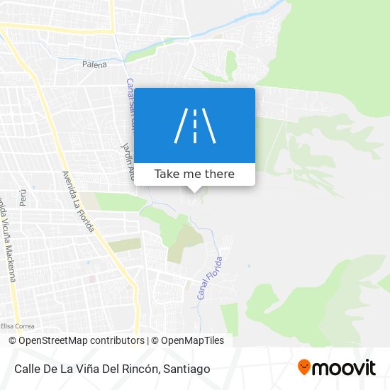 Calle De La Viña Del Rincón map