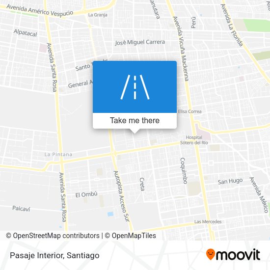 Mapa de Pasaje Interior
