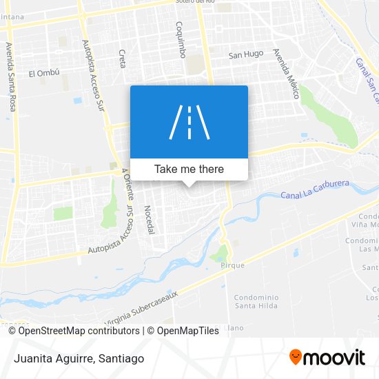 Mapa de Juanita Aguirre