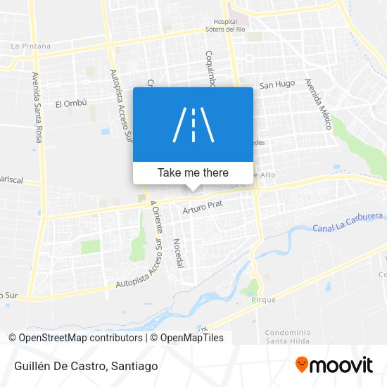 Guillén De Castro map