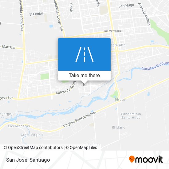 San José map