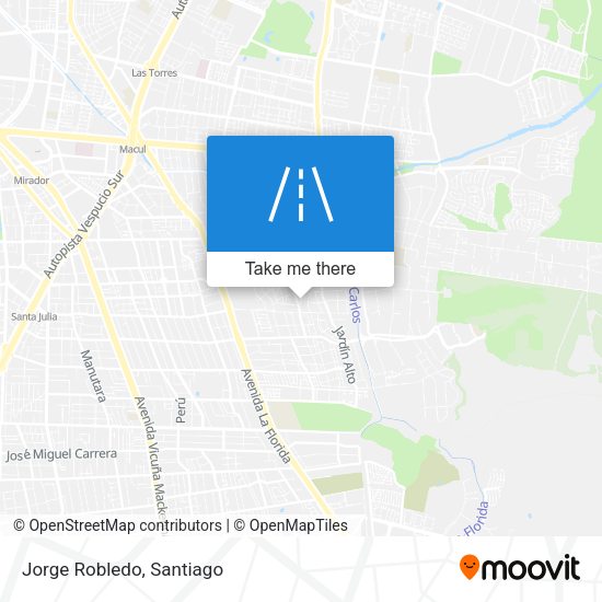 Mapa de Jorge Robledo