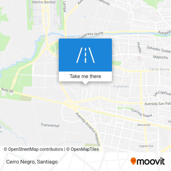 Mapa de Cerro Negro