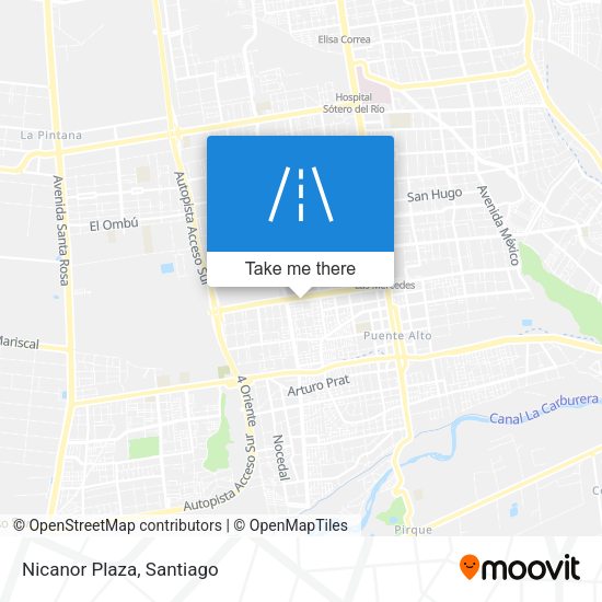 Mapa de Nicanor Plaza