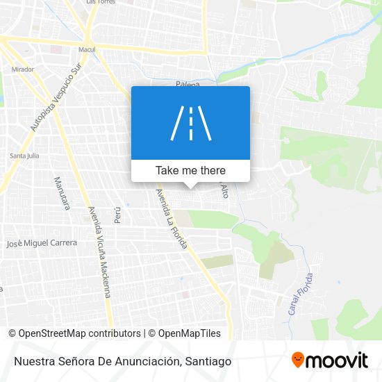 Nuestra Señora De Anunciación map