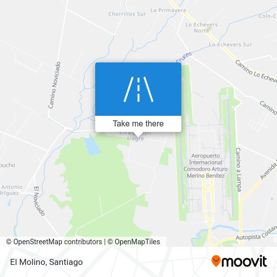 Mapa de El Molino