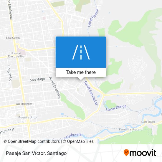 Mapa de Pasaje San Víctor