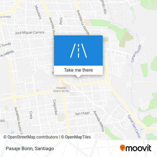 Mapa de Pasaje Bonn