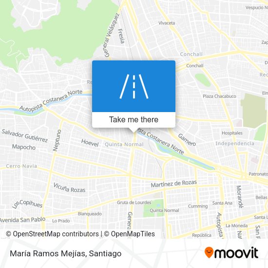 María Ramos Mejías map