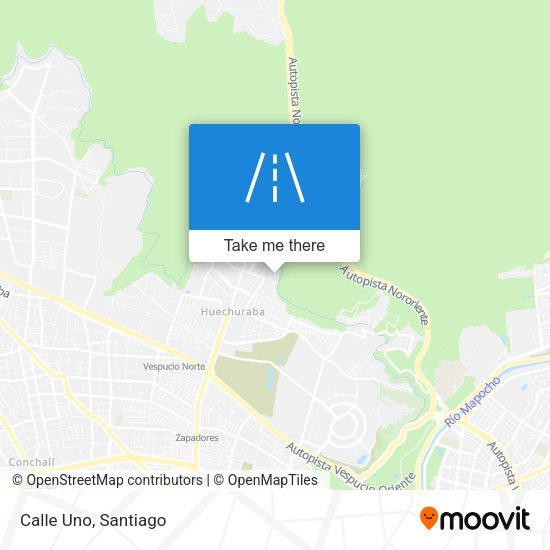 Mapa de Calle Uno