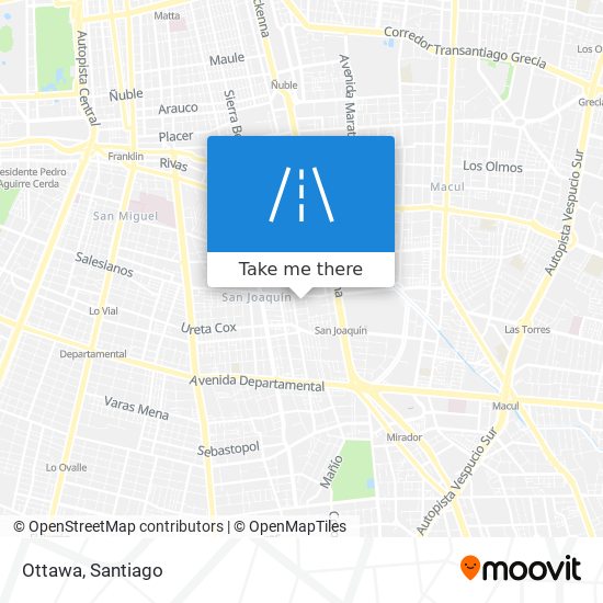 Mapa de Ottawa