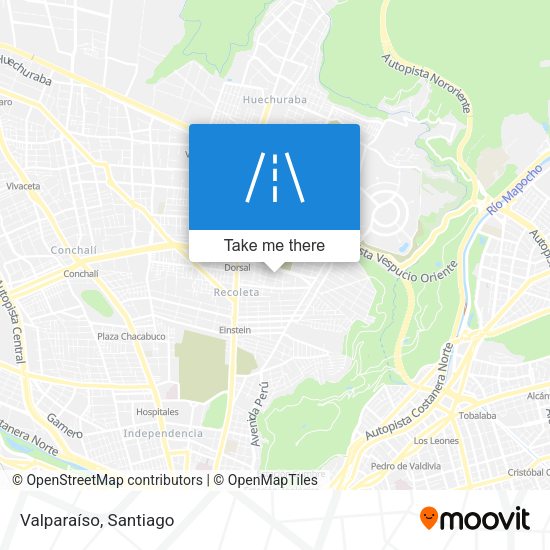 Mapa de Valparaíso