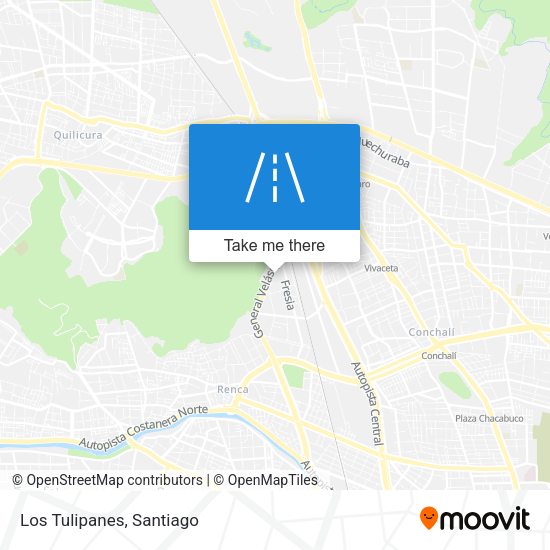 Mapa de Los Tulipanes