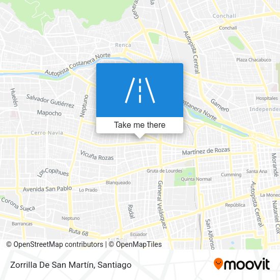 Zorrilla De San Martín map