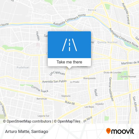 Mapa de Arturo Matte