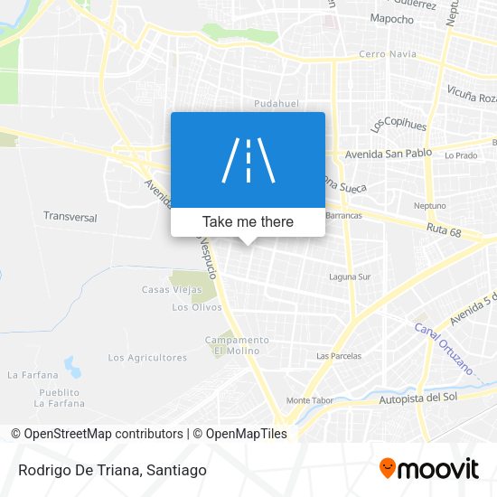 Mapa de Rodrigo De Triana