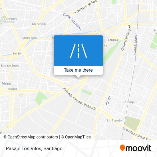 Mapa de Pasaje Los Vilos