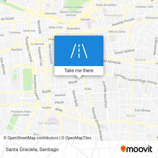 Mapa de Santa Graciela