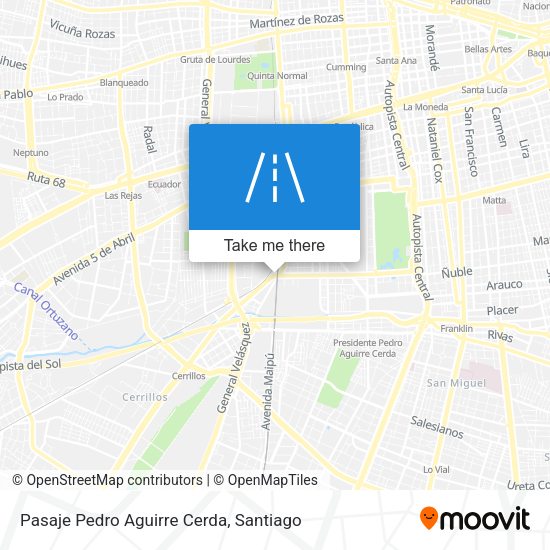 Pasaje Pedro Aguirre Cerda map
