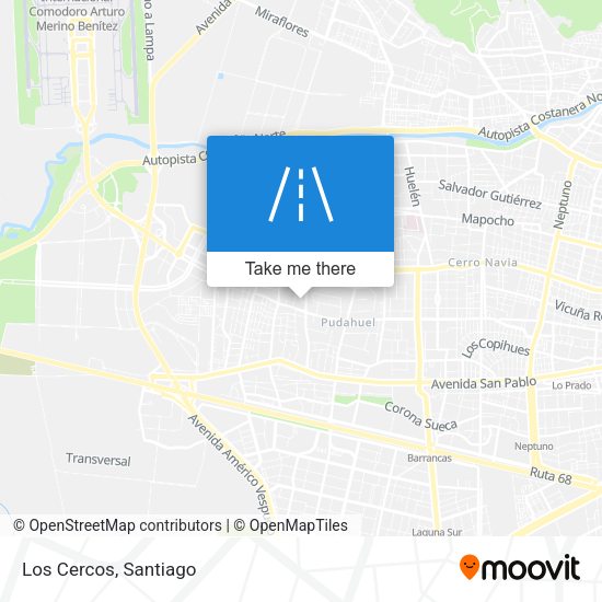 Mapa de Los Cercos