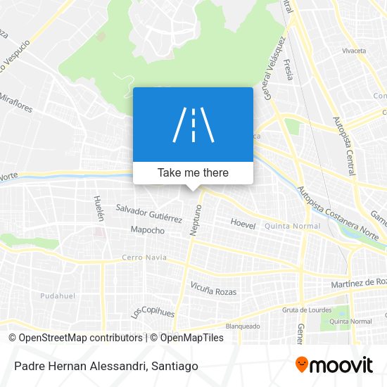 Padre Hernan Alessandri map