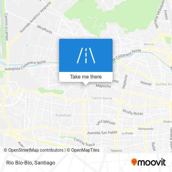 Río Bío-Bío map