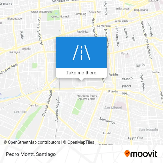 Mapa de Pedro Montt