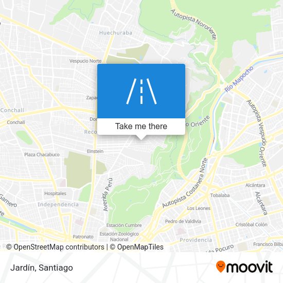 Mapa de Jardín