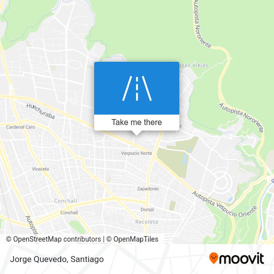 Mapa de Jorge Quevedo
