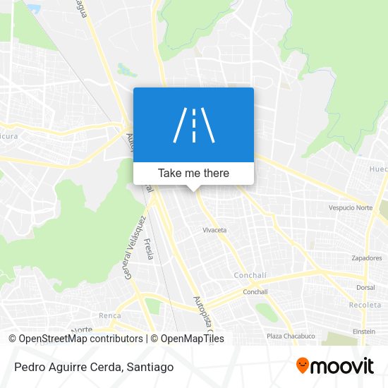 Mapa de Pedro Aguirre Cerda