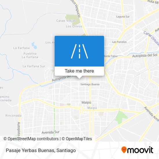 Pasaje Yerbas Buenas map