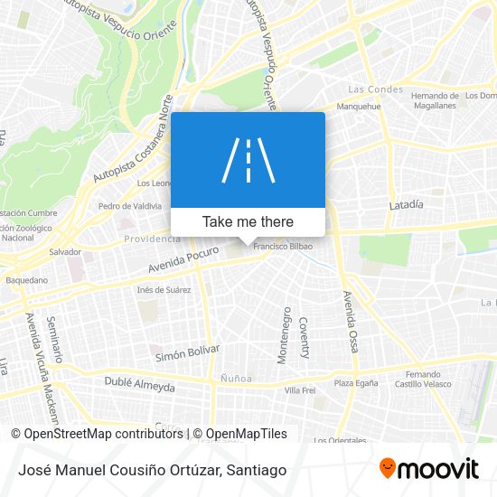 Mapa de José Manuel Cousiño Ortúzar
