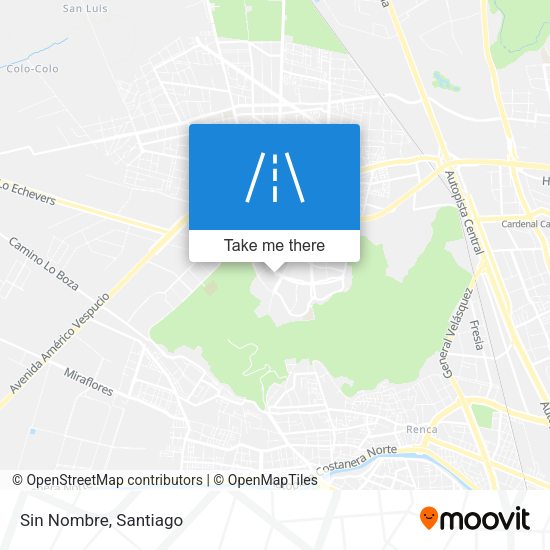 Mapa de Sin Nombre