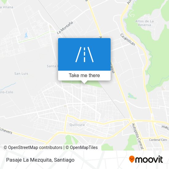 Mapa de Pasaje La Mezquita