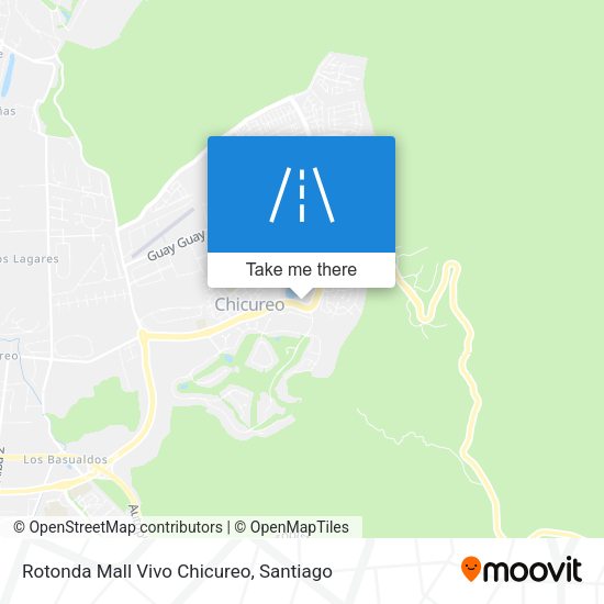 Rotonda Mall Vivo Chicureo map