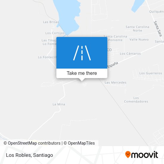 Mapa de Los Robles