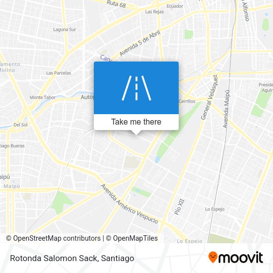 Mapa de Rotonda Salomon Sack
