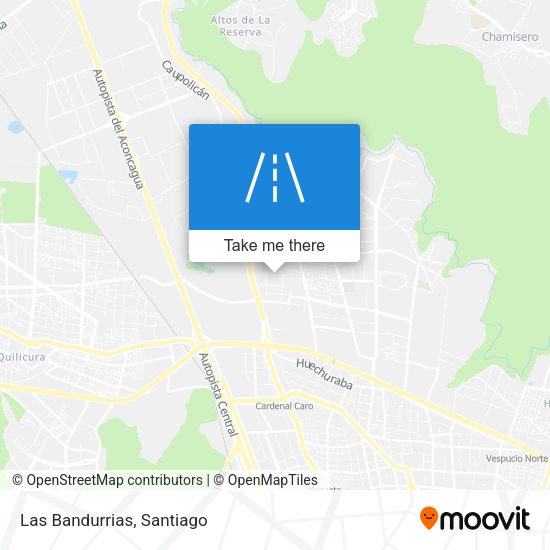 Mapa de Las Bandurrias