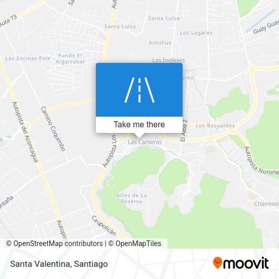 Mapa de Santa Valentina